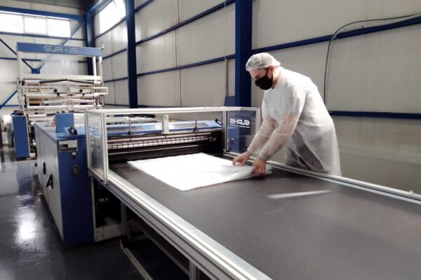 Man working in a factory